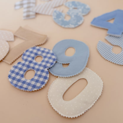 Fabric Numbers Set - Numbers 0–9