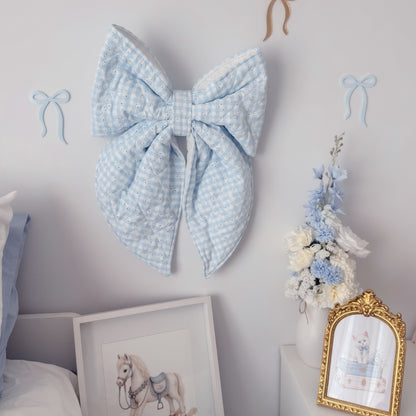 Quilted Wall Bow | Custom Fabrics