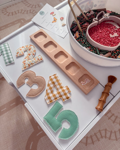 Fabric Numbers Set - Numbers 0–9