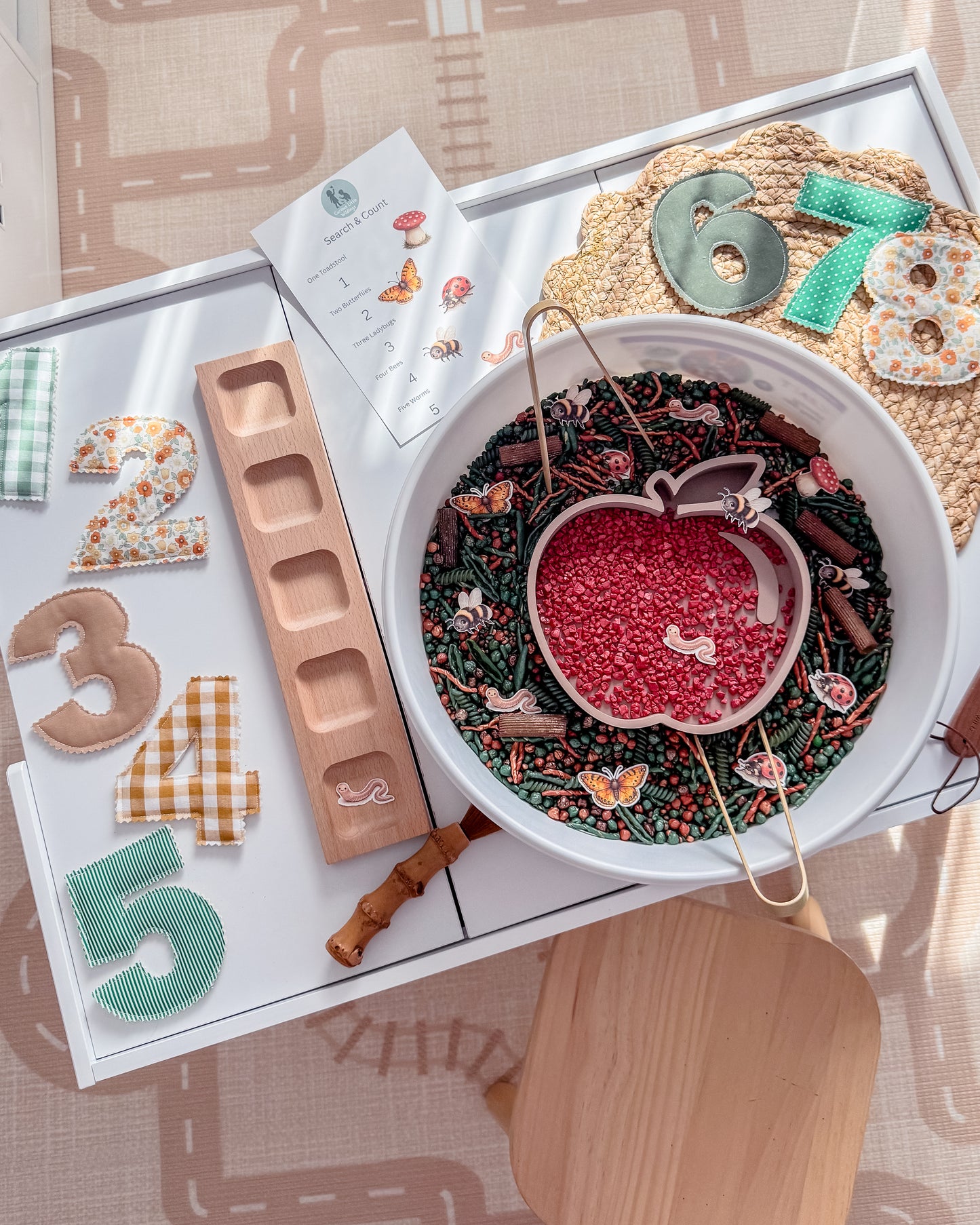 Fabric Numbers Set - Numbers 0–9