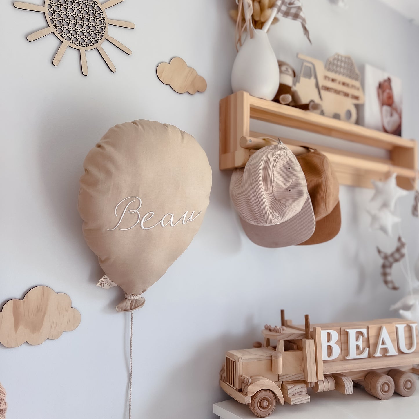 Balloon - Embroidered (fabric options)