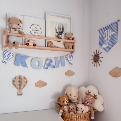 Fabric Name Garland - Personalised (Letters only)