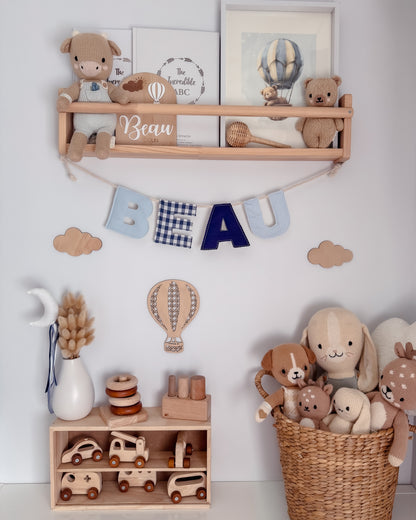 Fabric Name Garland - Personalised (Letters only)