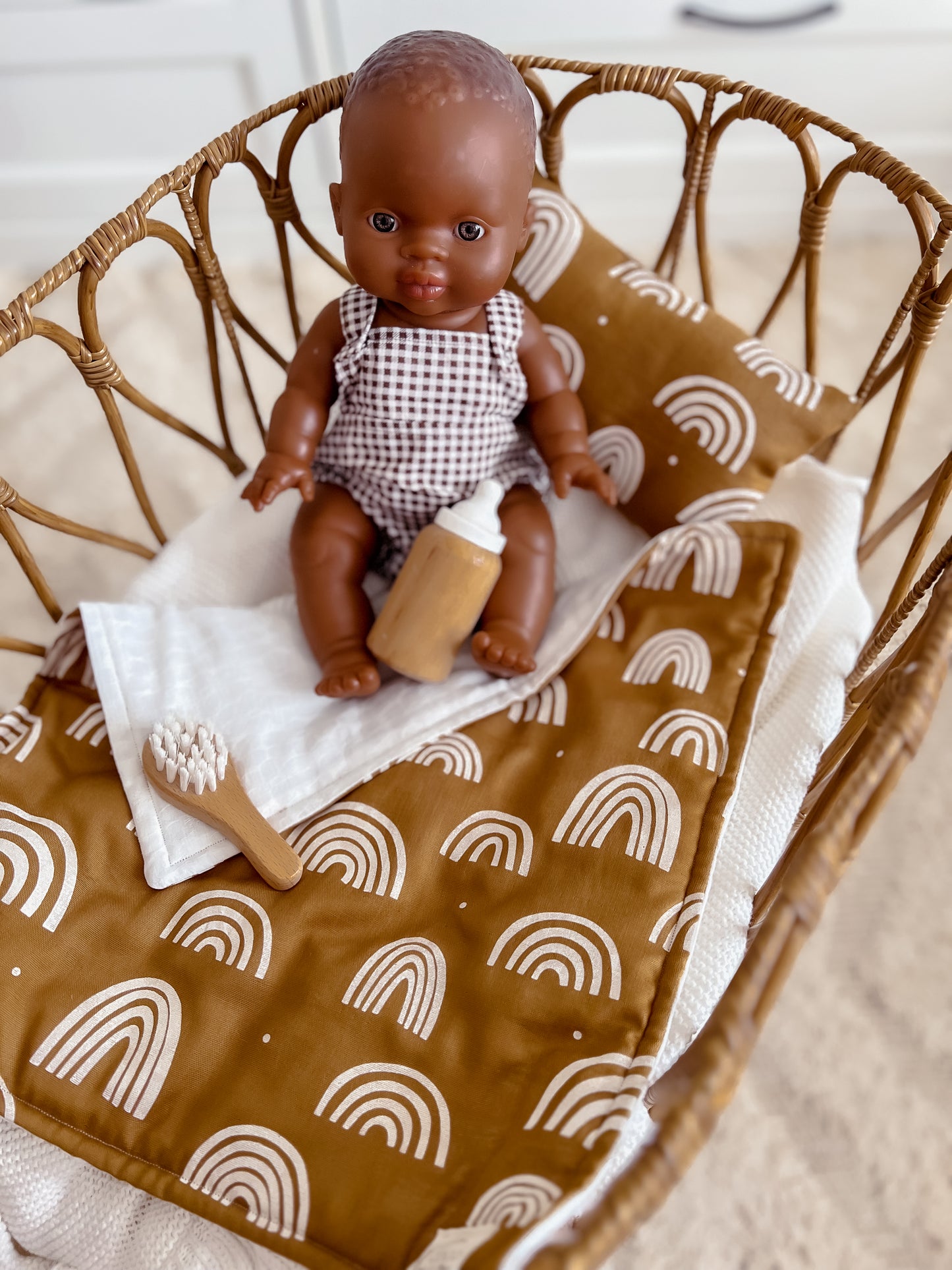 Handmade Dolly Bedding Set – Fabric Options