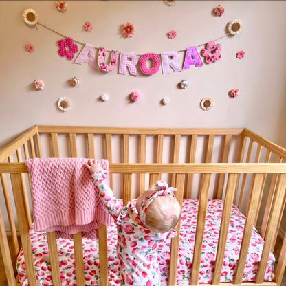 Fabric Name Garland - Personalised (Letters only)