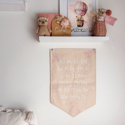 ABC or 123 Banner - Teddy Bears